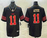 Men's San Francisco 49ers #11 Brandon Aiyuk White Gold Fashion Vapor Limited Stitched Jersey,baseball caps,new era cap wholesale,wholesale hats